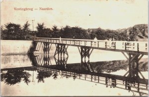 Netherlands Vestingbrug Naarden Vintage Postcard C119