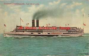 Fall River Line, Steamer Commonwealth, 1911 PM, AC Bosselman No 11578