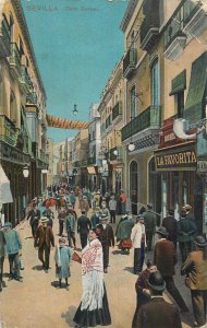 Spain Sevilla Calle Sierpes
