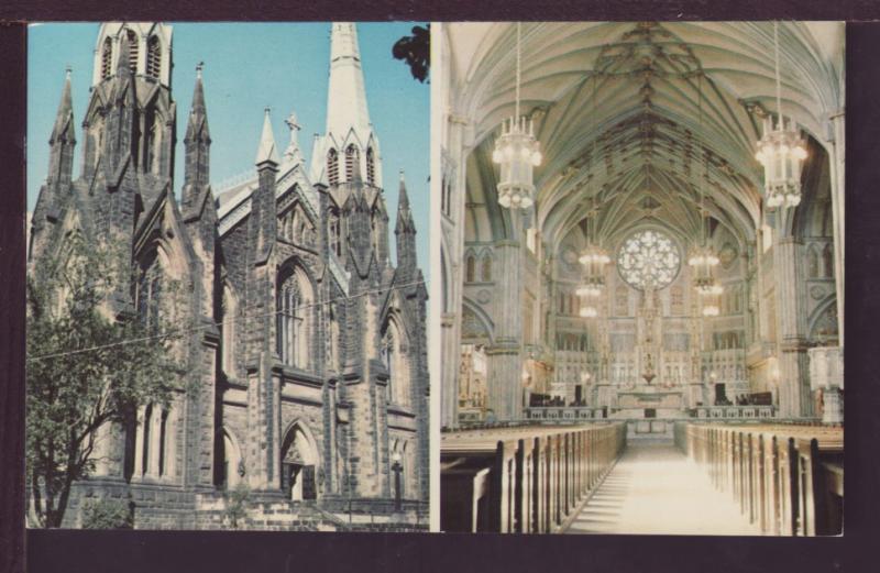 St Dunstan Basilica Charlottetown PEI Canada Post Card 3557