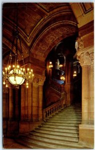 M-62946 Ornamental Arches Grace The Million Dollar Staircase In State Capitol...