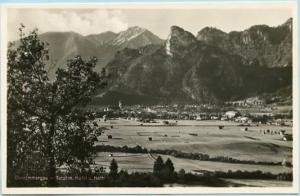 Germany - Oberammergau, Panoramic Northern View including (Mt.) Kofel  *RPPC