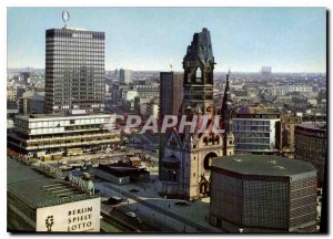 Postcard Modern Berlin Europa Center und Kaiser Wilhelm Gedachtniskirche