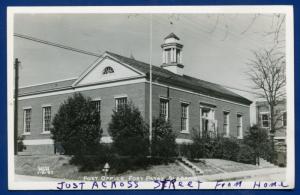 Fort Payne Alabama al US Post Office Real Photo Postcard RPPC