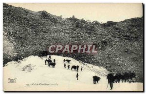 Old Postcard Militaria Alpine Hunters Pass Chaviere