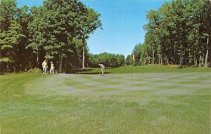 Sugar Loaf's third hole Cedar, Michigan, USA Golf Unused 