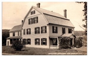 RPPC 1915 Appleton Dormitory, New Ipswich, New Hampshire