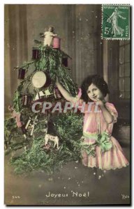 Old Postcard Fun Children Christmas Doll