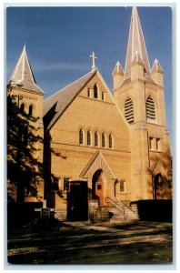 c1960 St. Felix Catholic Church Chapel Clifton Springs New York Vintage Postcard 