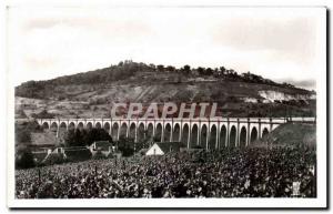 Old Postcard Saint Satur Sancerre And The Viaduct