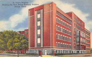 St. Paul's Hospital Building Addition - Dallas, Texas TX  