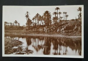 Mint Vintage Drâa River South Morocco Real Photo Postcard