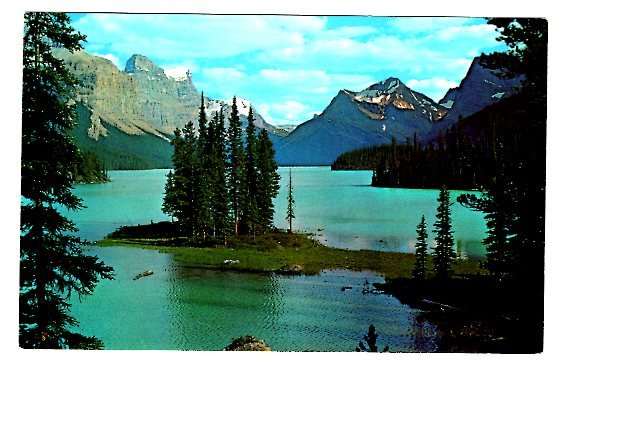 Maligne Lake, Jasper Park, Alberta,