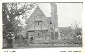 Vintage Postcard Arrow Near Alcester Warwickshire, England, UK