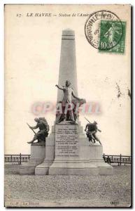 Le Havre - The Statue - Old Postcard