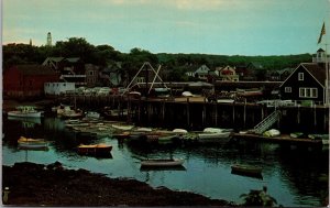 Paradise for Artist & Painters Rockport, M.A. vtg postcard