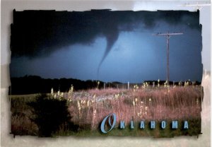 Oklahoma, Sam Hagen, 77 counties, tornadoes, May, 54 tornado Postcard