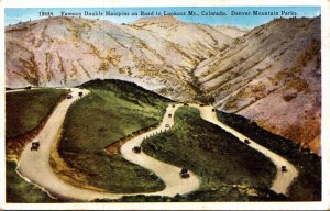 Colorado Famous Double Hairpins On Road To Lookout Maountain