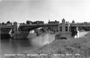 Manistee Michigan~American Legion Memorial Bridge~1940s RPPC