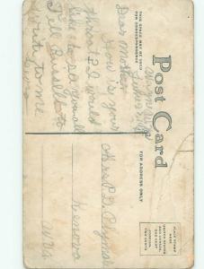 Divided-Back PRETTY WOMAN Risque Interest Postcard AA8101