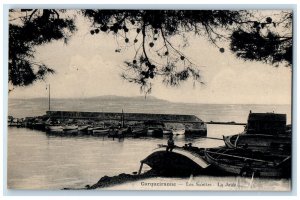 c1910 Salettes The Carqueiranne Pier France Unposted Antique Postcard