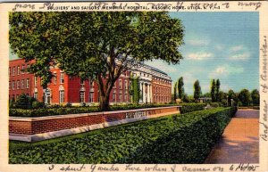 Postcard HOSPITAL SCENE Utica New York NY AO2728