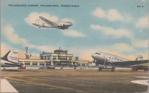 Postcard Philadelphia Airport Philadelphia PA