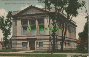 America Postcard - Masonic Temple, Laramie, Wyoming  RS28321