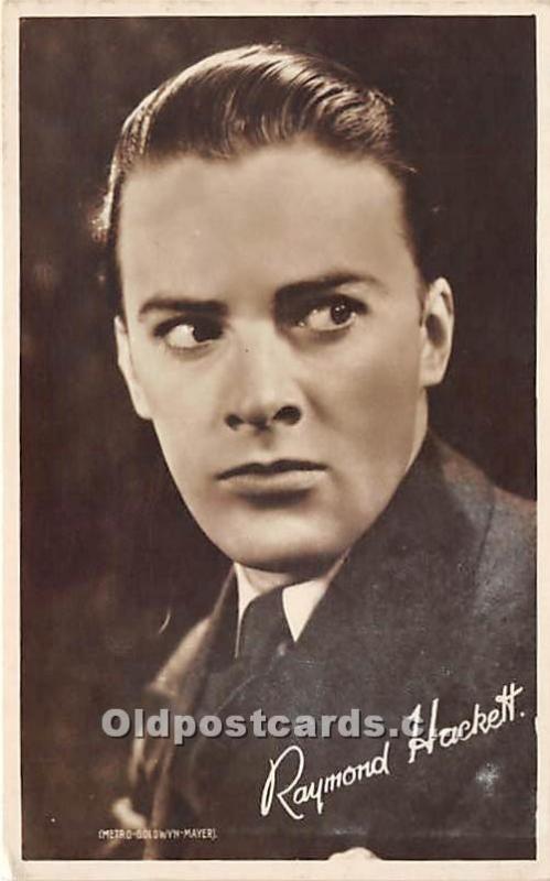 Raymond Hackett Theater Actor / Actress Unused 