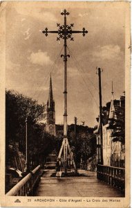 CPA ARCACHON - Cote d'Argent - La Croix des Marins (655644)