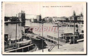 Old Postcard La Rochelle port Output