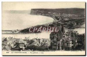 Old Postcard Le Treport Mers General view