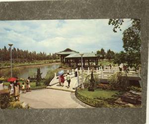 MANILA PHILIPPINES RIZAL PARK 1950s GARDEN Postcard