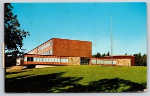 Anchorage Alaska~Methodist University Exterior View~PM 1961~Vintage Postcard