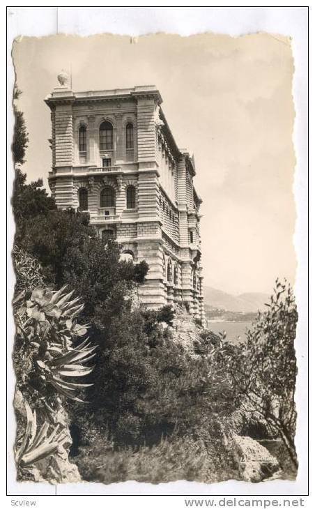 RP, Le Musee Oceanographique, Monaco, PU-1961