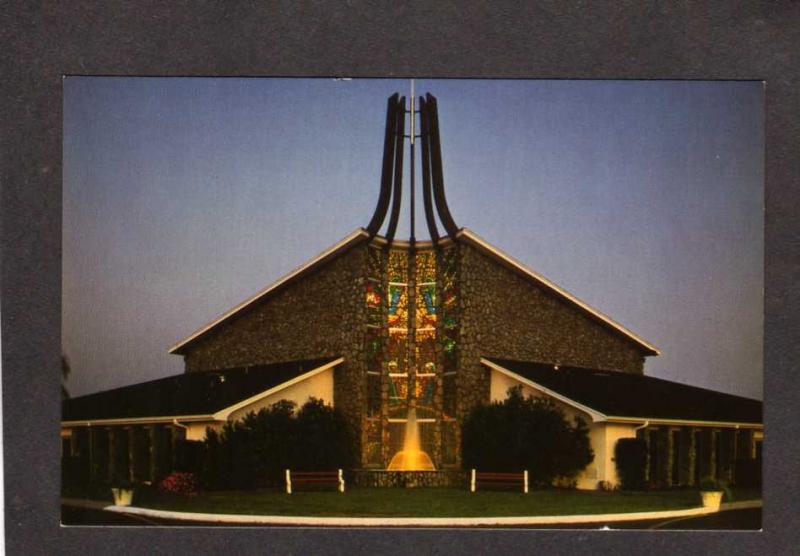 FL Holy Redeemer Catholic Church, Kissimmee Florida Postcard Religious