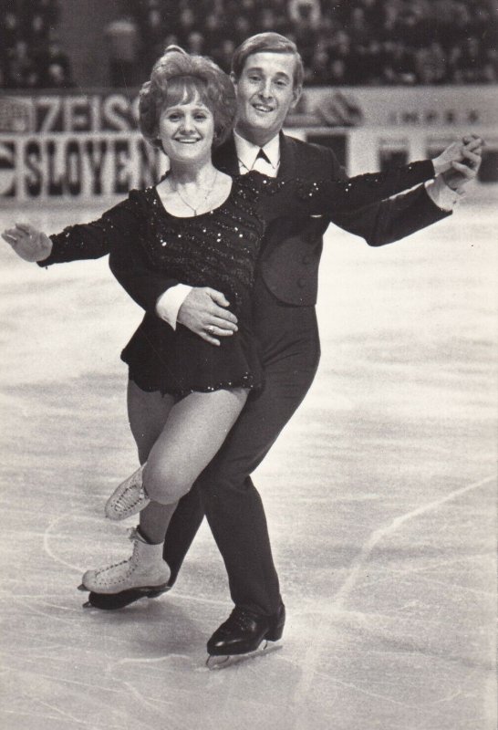 RP: Figure Skaters YVONNE SUDDICKOVA & MALCOLM CANNON, Anglicko, 1967