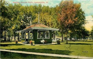 Jacksonville Illinois Pagoda Duncan Park #66923 C-1910 Postcard 21-4799