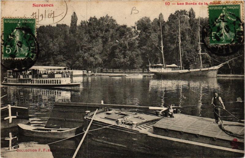 CPA SURESNES - Les Bords de la Seine (740668)