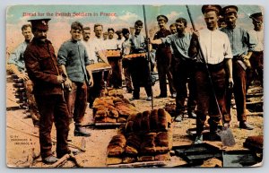 WWI Military~France~Bread for British Soldiers~Baking Division~c1915 Underwood