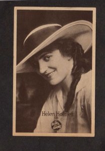 Helen Holmes Actress Actor Theater Girl and the Game Movie Star Postcard