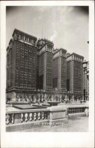 Chicago IL Steven s Hotel Real Photo Postcard