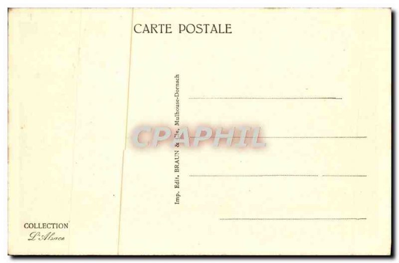 Old Postcard Barr Le Chateau D & # 39Andlau