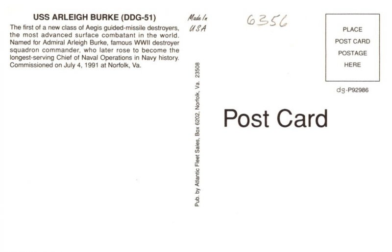 USS  Arleigh Burke ( DDG-51)