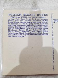 Antique Postcard, William Sloane House, Y.M.C.A