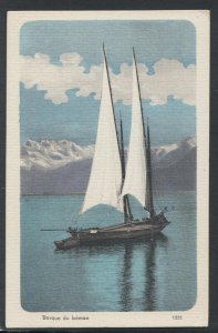 Switzerland Postcard - Barque Du Leman  T6010