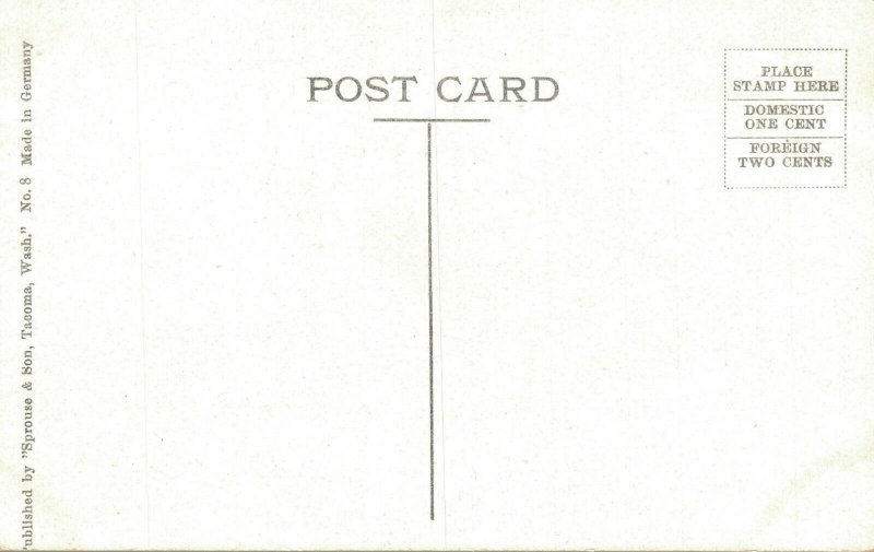 USA Main Street Salem Oregon Vintage Postcard 07.11