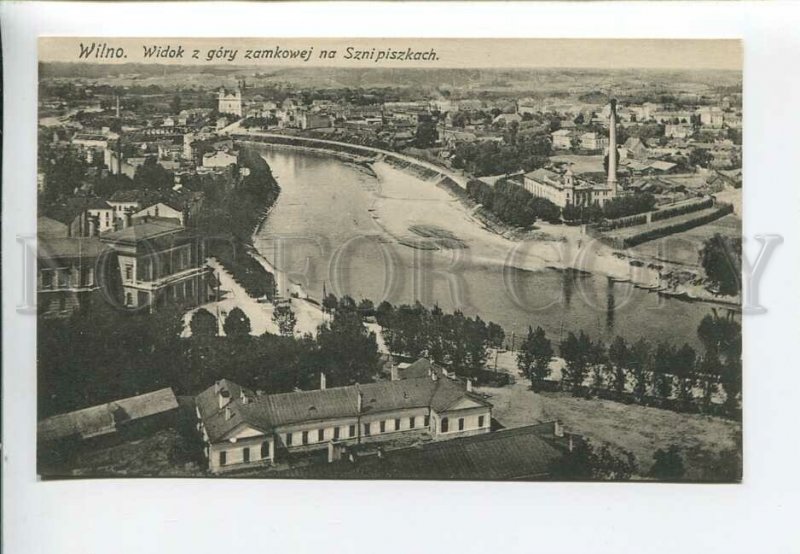 3183181 Lithuania Vilnius view fr Castle Hill Vintage postcard