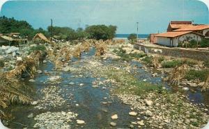 River of the Dead Town Laundry Puerto Vallarta Jalisco Mexico pm 1968 Postcard