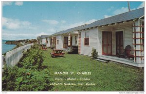 Manoir St. Charles, Hotel- Motel- Cabins, Caplan, Gaspesie, Quebec, Canada, 4...